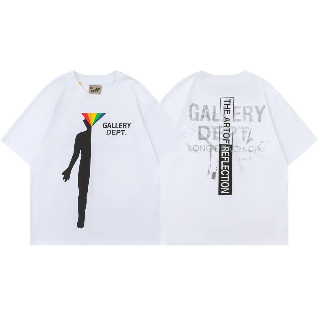 Model D125 Gallery dept trendy brand washed short-sleeves: After washing and shaping, it does not change shape and does not pill. The fabric is soft, comfortable and breathable, S to XL, p106